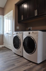 E & L Building Contractors laundry room